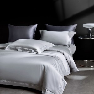 100% Long Staple Cotton Home Hotel Textile White Duvet Cover Bed Sheet Pillowcases Bedding Set