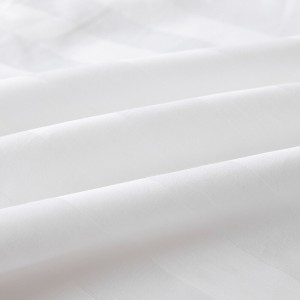 100% Cotton Sheets Bedding Set Manufacturer White Satin Cotton Queen Size Bed Sheets Set and White