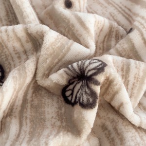 Premium quality milk velvet printing home textiles carving craft 4pcs bedding set supplier