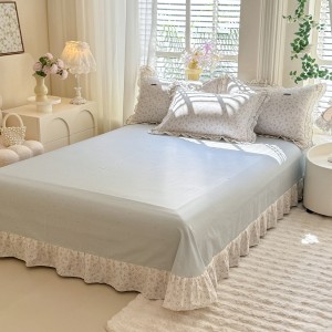 Premium quality white printing home textiles pure cotton comforter duvet cover bedding set