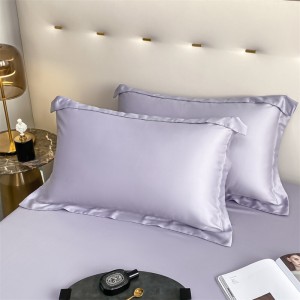 Factory Custom Pillow Covers Linen Lyocell Solid Color Sofa Cushion Covers Pillow Case for Room