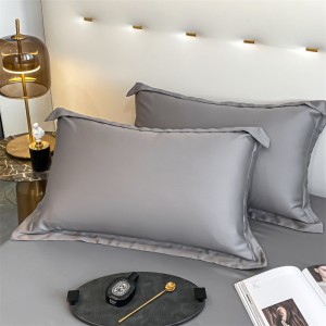 Factory Custom Pillow Covers Linen Lyocell Solid Color Sofa Cushion Covers Pillow Case for Room