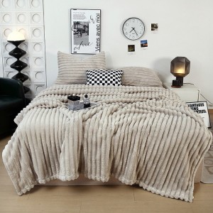 Winter Warm 1 Pcs Home Textile Blue Flannel Microfiber Bedding Solid Color Blanket Supplier