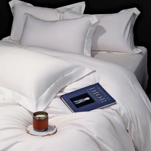 100 count Australian long-staple cotton light luxury bedding set for home hotel