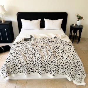 Customized Throw Blankets 1 PCS Home Textiles Cozy Bedding Flannel Fleece Blanket