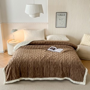 Cheap Tafu Blanket Custom Home Textiles Soft Fleece Tafu Blanket in Stock
