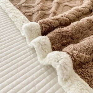 Luxury Super Soft Custom Blanket Solid Color Plush Flannel Blanket Fleece Blanket