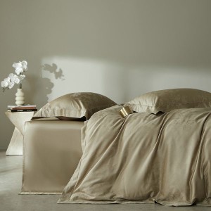 100s cotton rope-dyed jacquard pillowcases quilt comforter cover four-piece bedding set