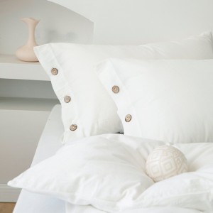Solid Color Washed Cotton 4PCS Home Hotel Textiles White Bed Fitted & Flat Sheets Bedding Set Supplier
