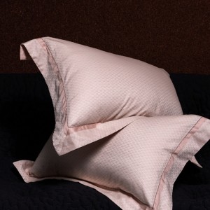 Summer Cool Pink Solid Color Home Hotel Textile High-end Bedroom Bedding Lyocell Bedding Set Manufacture