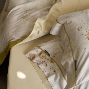 High-End patchwork comforter set 500TC bedsheets queen king size coverlets with 2 printing pillowslips bedding set supplier