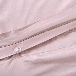 100% Mulberry Silk Home Textiles pink Jacquard Duvet Cover Lace Designer Bedding Set Supplier