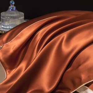 Solid Color Cotton 4-pieces Comforter Cover 2m/2.2m Bed Flat Sheets Soft Pillowcase Cotton Colored Bedding Set Manufacture
