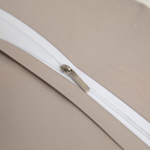 Elegant design full size embroidery adult pillowcases luxury 100% cotton blue cotton comforter cover bedding set supplier