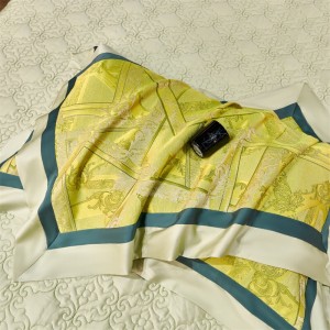 Hot-selling 4-pieces textile jacquard 2m/2.2m bedsheet flat sheets 1.8m quilt cover premium yellow 100% cotton bedding set manufacture