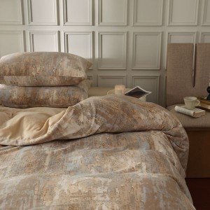 Autumn and winter thick milk velvet four-piece coral velvet baby velvet bed sheet quilt cover pillowcase