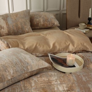 Autumn and winter thick milk velvet four-piece coral velvet baby velvet bed sheet quilt cover pillowcase