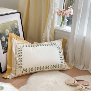 New design home textiles white embroidery duvet cover bedding set supplier