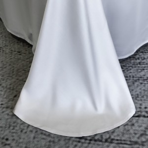 Wholesale high-end pillowcases blue solid color comforter set soft bed linen fitted sheets 2m/2.2m lyocell bedding set for adults