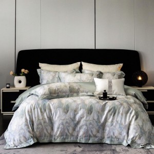 Premium quality 100S  Australia cotton digital printing home textiles duvet cover pink bedding set supplier