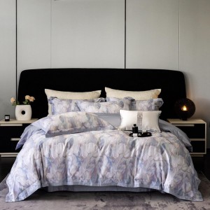 Premium quality 100S  Australia cotton digital printing home textiles duvet cover pink bedding set supplier
