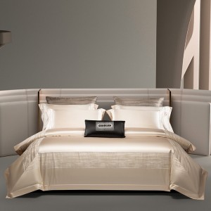 Embroidered duvet cover pink fitted flat sheets 2m/2.2m double bedsheet premium long staple cotton pillowslip queen king size bedding set
