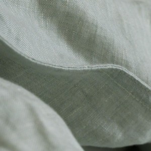 Premium quality solid color home textiles beige linen duvet cover bedding set supplier
