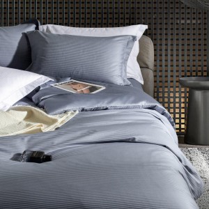 High-End patchwork comforter set 500TC printing bedsheets queen king size coverlets with 2 soft grey 50s cotton pillowslips bedding set supplier