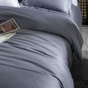 High-End patchwork comforter set 500TC printing bedsheets queen king size coverlets with 2 soft grey 50s cotton pillowslips bedding set supplier