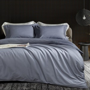 High-End patchwork comforter set 500TC printing bedsheets queen king size coverlets with 2 soft grey 50s cotton pillowslips bedding set supplier