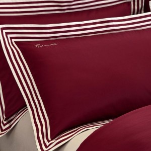 120S double-ply Egyptian long-staple cotton red duvet cover bed sheets luxury bedding four-piece set