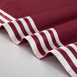 120S double-ply Egyptian long-staple cotton red duvet cover bed sheets luxury bedding four-piece set