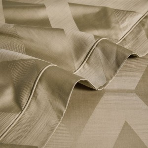 Gold Home Textile Jacquard Duvet Cover Bed Sheets Lyocell Luxury Custom Bedding Set