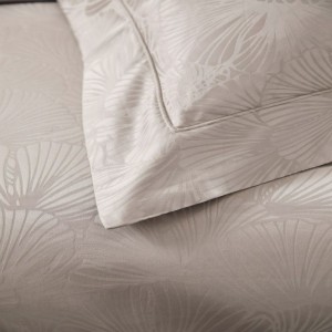 Luxury Jacquard Quilt Cover 100S Egyptian Cotton Bed Sheets sabanas Pink Long Staple Cotton Bedding Set