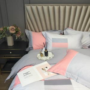 60S Cotton Satin Brushed Digital Printing Quilt Cover Bed Sheets Queen King Home Textile Bedding Set