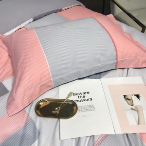 60S Cotton Satin Brushed Digital Printing Quilt Cover Bed Sheets Queen King Home Textile Bedding Set