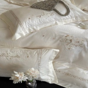2025 lyocell cotton floral embroidery quilt cover pillowcases white bed sheets sabanas super soft bedding set
