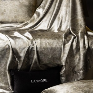 Wholesale high-end pillowcases gold jacquard comforter set soft bed linen fitted sheets 2m/2.2m silk model bedding set for adults