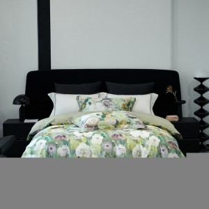 100s long-staple cotton four-piece digitally printed set