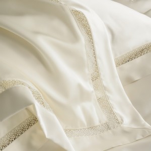 AB version minimalist light luxury 100-count long-staple cotton four-piece set