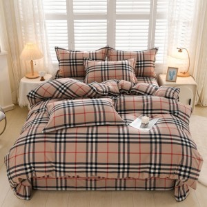 Class A washed cotton four-piece set, pure cotton three-piece set