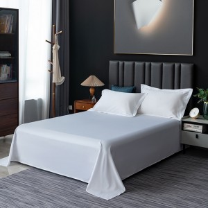 All-cotton tribute satin high-end new four-piece set 80-count pure cotton hotel four-piece set