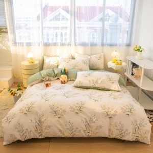 40-count pure cotton home skin-friendly four-piece set