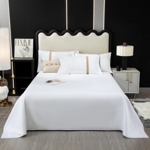 New genuine yarn weaving density hotel linen four-piece set 60s bedding four-piece set