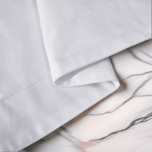 Pure color new long-staple cotton 100-count high-end four-piece set