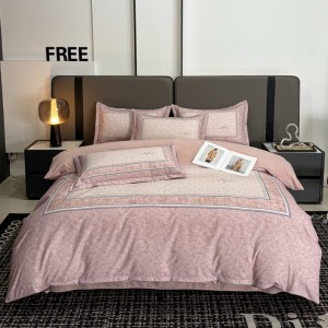 New Thickened Cotton Large Print Four-Piece Set