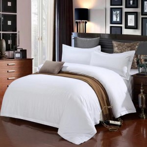 White new hotel linen shared linen hotel bedding four-piece set