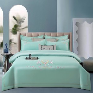 Cloud cotton new Chinese style embroidery four-piece set