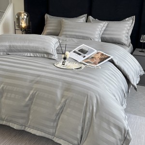 High-density brocade jacquard new hotel style four-piece set