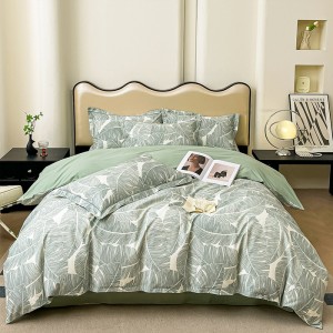 Elegant and Exquisite Cotton Print Four-Piece Set